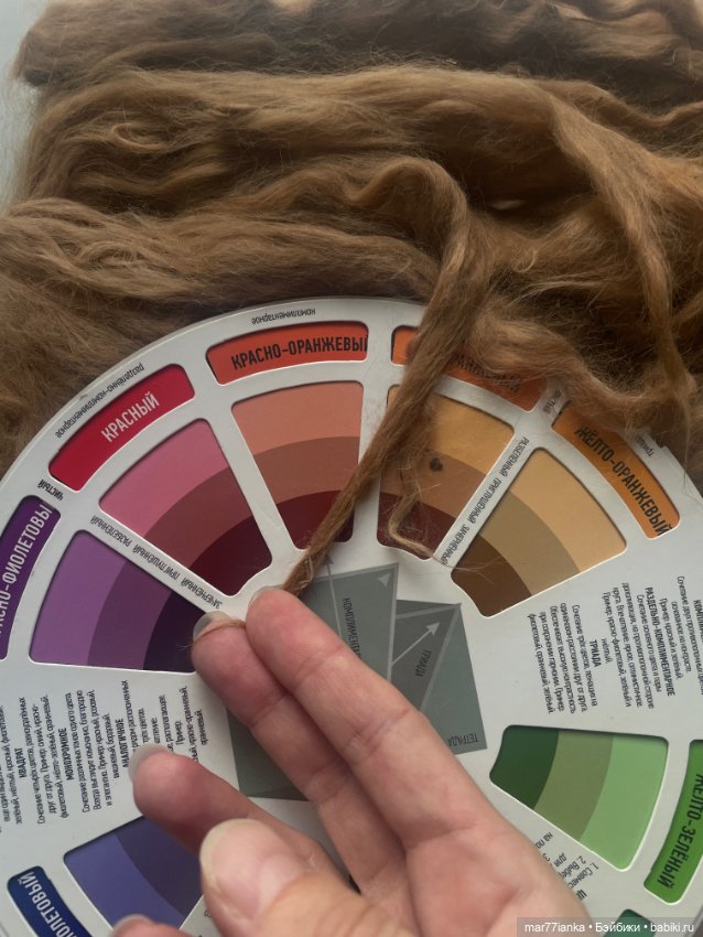 Длинная альпака в флисе — Парики и волосы (мохер) для кукол (фото 2)