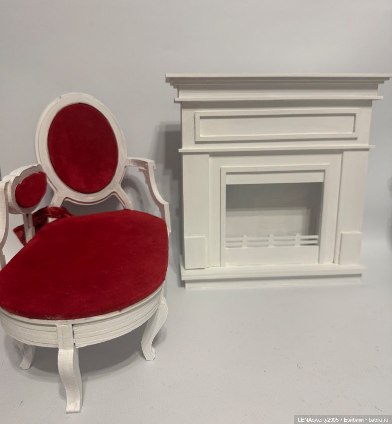 Комплект мебели для кукол формат 1/4,1/6 (фото 3)