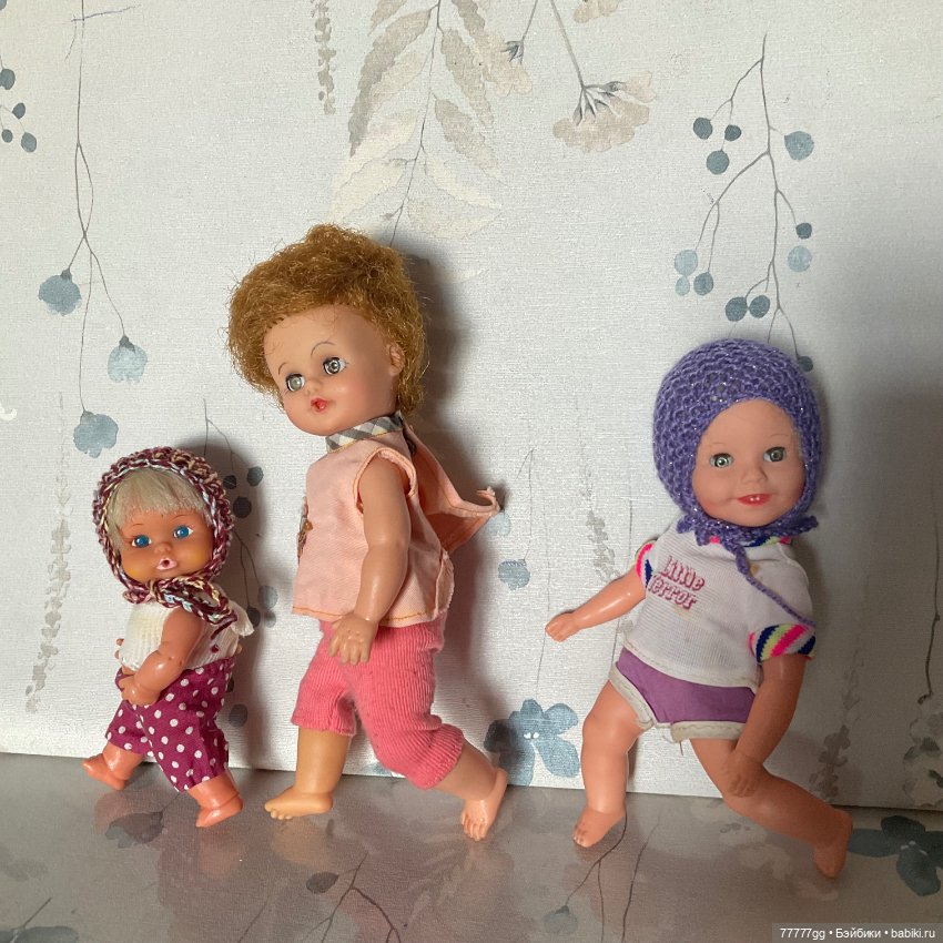 Трио винтажных кукол — Винтажные куклы и игрушки детства (фото 2)