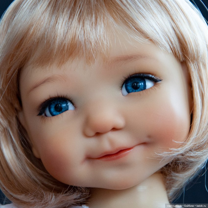 Бэйли 45 см. в цвете санкисс от Meadouw dolls. Полный комплект