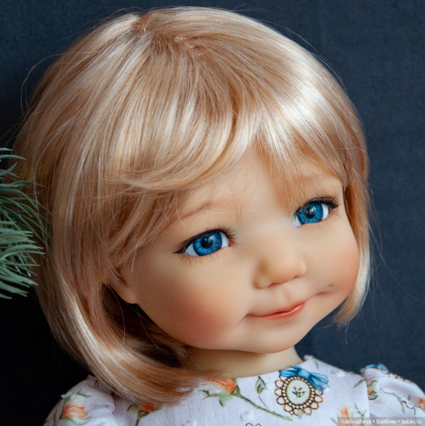 Бэйли 45 см. в цвете санкисс от Meadouw dolls. Полный комплект (фото 6)