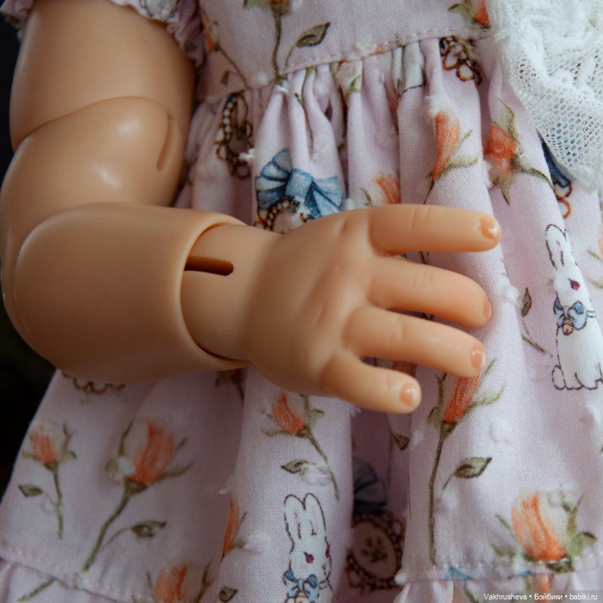 Бэйли 45 см. в цвете санкисс от Meadouw dolls. Полный комплект (фото 3)