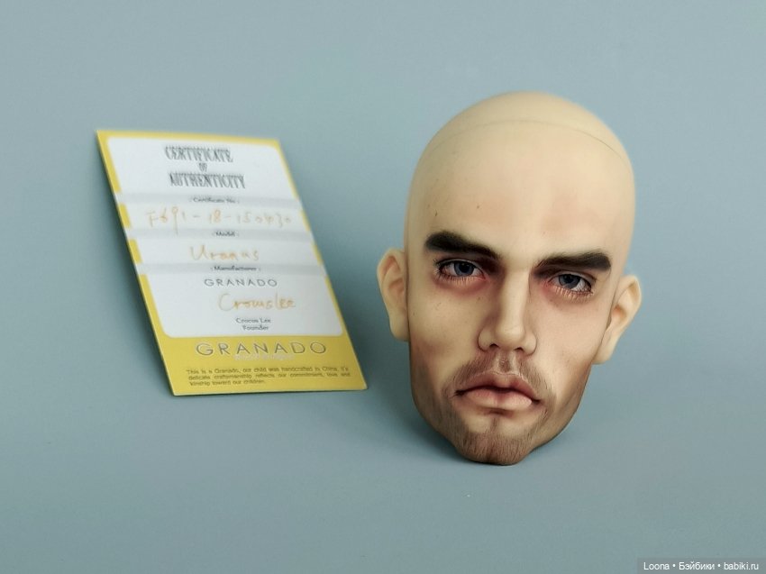Голова Granado Uranus — Части кукол BJD (фото 2)