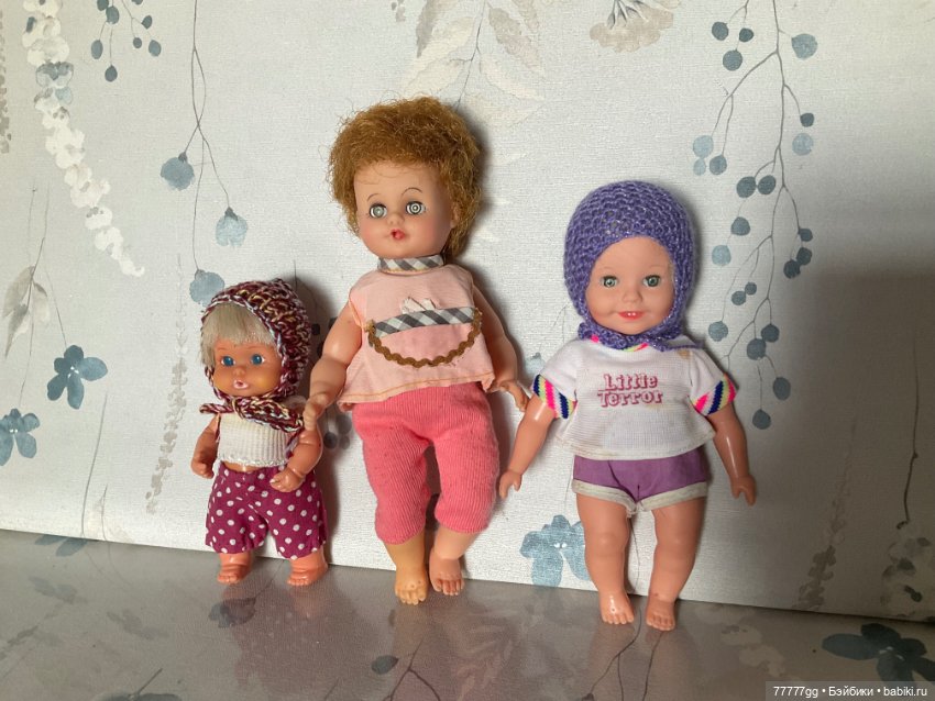 Трио винтажных кукол — Винтажные куклы и игрушки детства