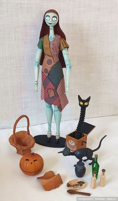 Набор с Салли (м/ф Тима Бартона "Кошмар перед рождеством") от Neca