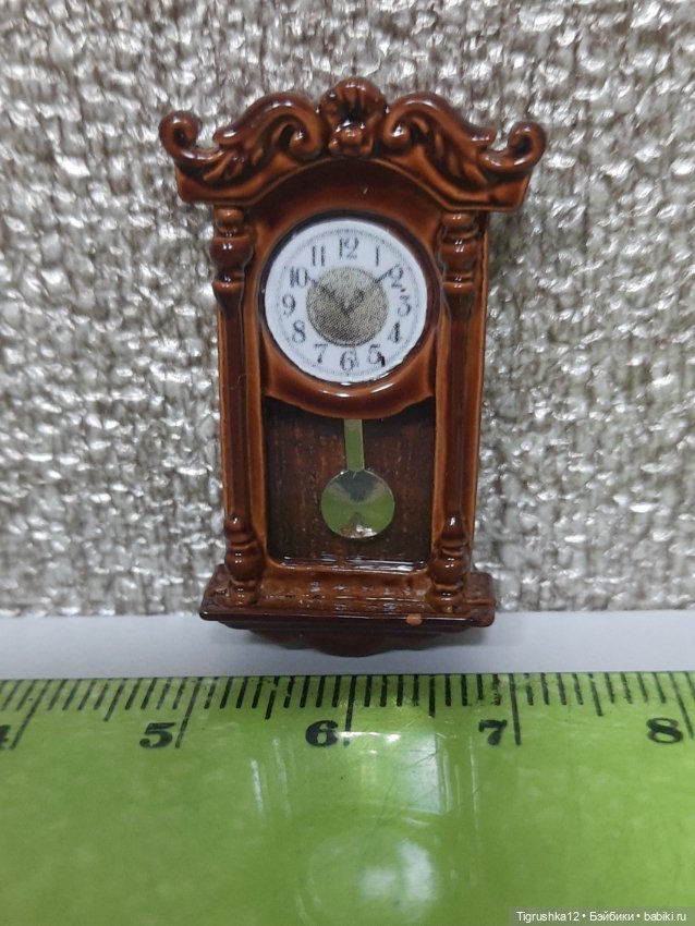 Настенные часы — Аксессуары для кукольных фотосессий (фото 3)