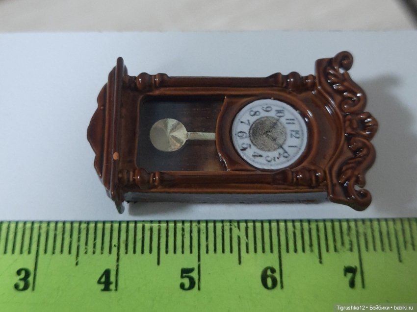 Настенные часы — Аксессуары для кукольных фотосессий (фото 4)