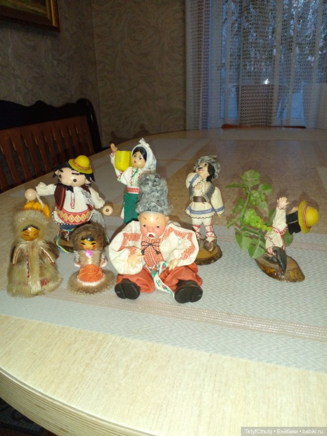 Русская пляска,кукольный лот