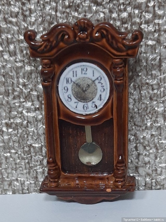 Настенные часы — Аксессуары для кукольных фотосессий (фото 2)