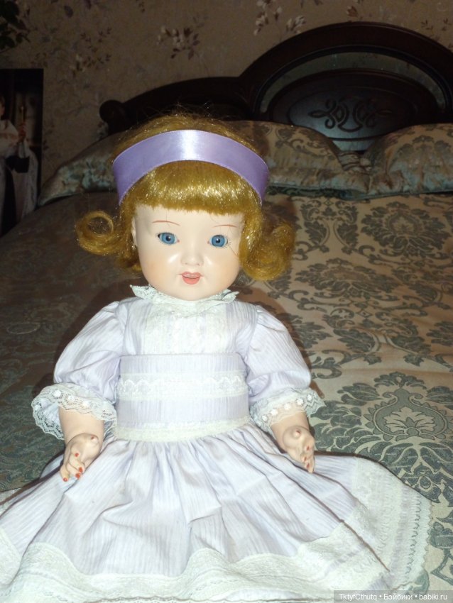Срочная продажа!!! Антикварная кукла из композита Арманд Марсель,доставка в цене (фото 4)