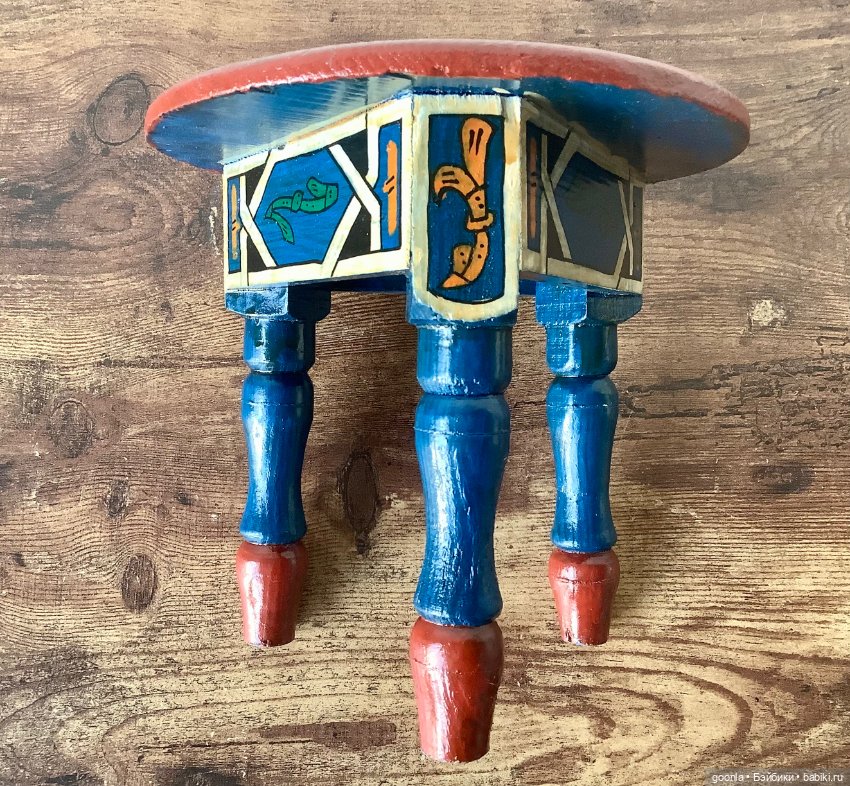 Чайный столик из Марокко — Другое для антикварных кукол (фото 7)