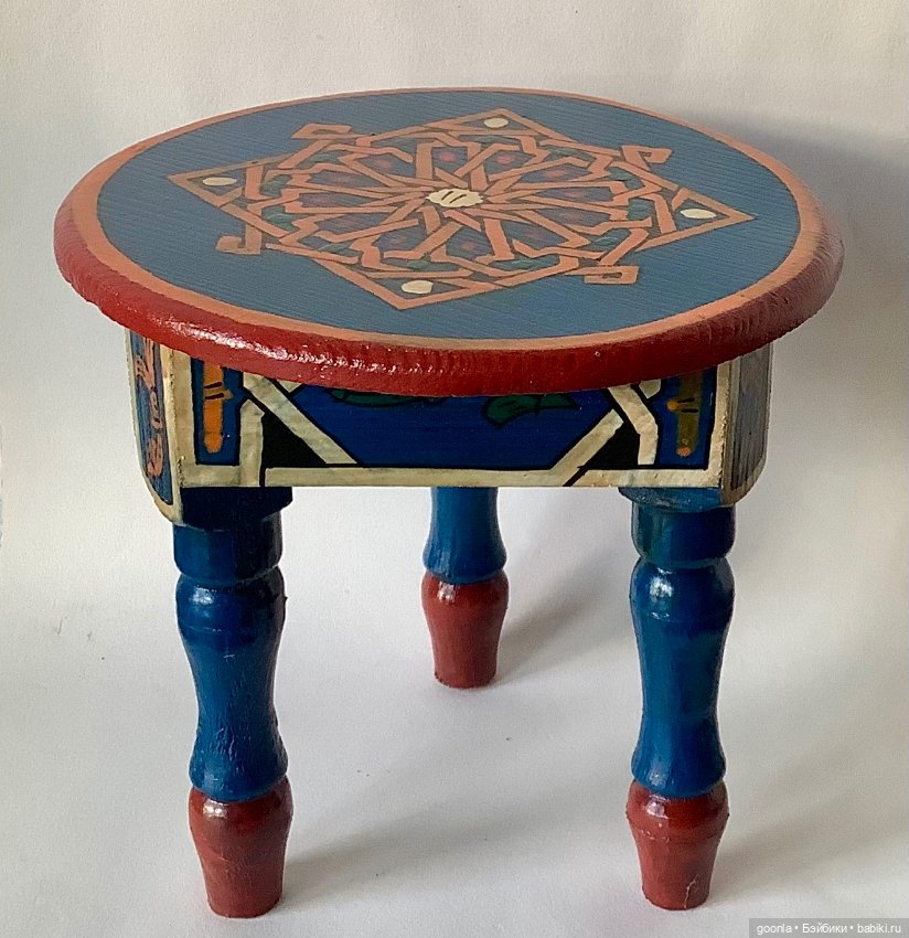Чайный столик из Марокко — Другое для антикварных кукол