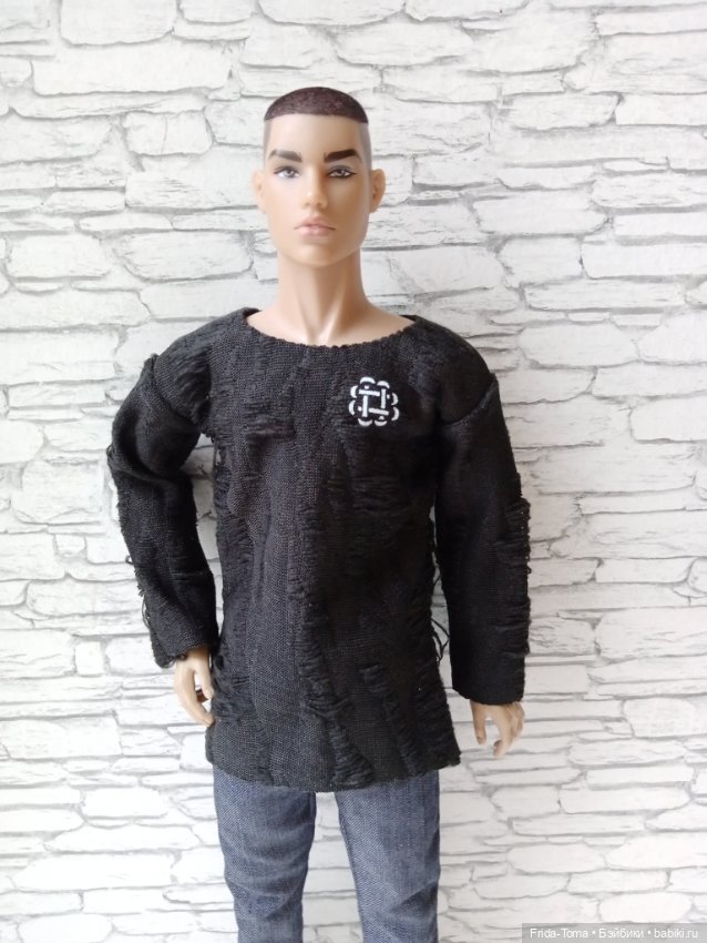 Майка с принтом на парня ИТ монарх Фр хомм monarch fr Homme Кен (фото 6)