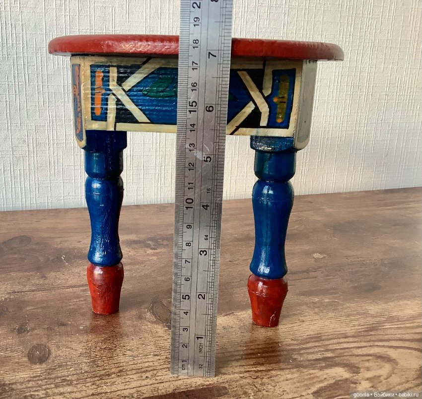 Чайный столик из Марокко — Другое для антикварных кукол (фото 8)