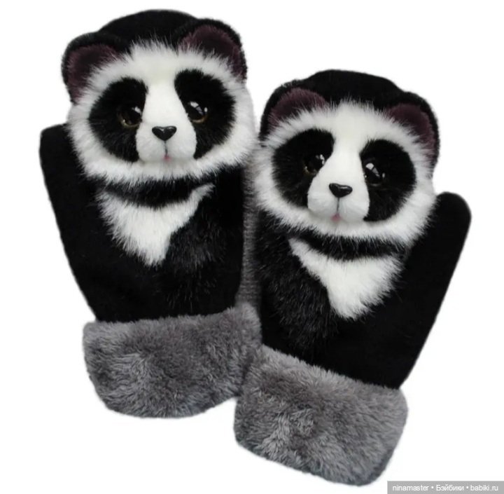 Варежки с мордочками животных (фото 4)