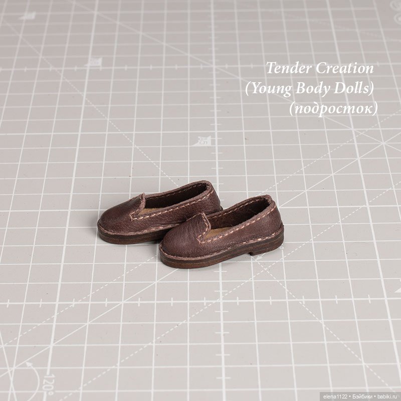 Лоферы для Tender Creation (Young Body Dolls) (подросток) (фото 2)