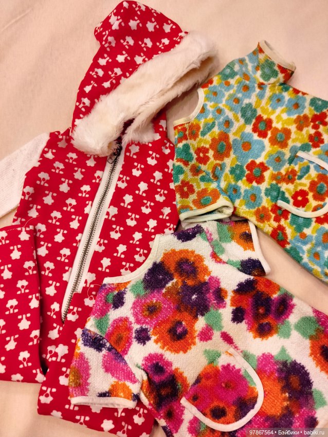 Родная одежда от кукол ГДР