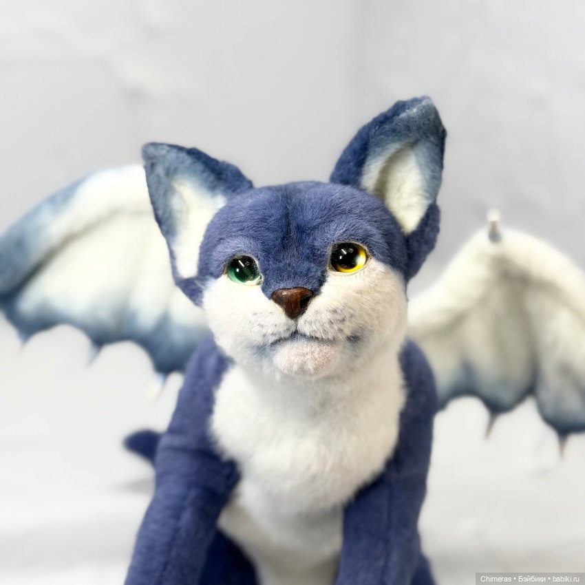 Крылатый котик — Авторские игрушки (фото 4)