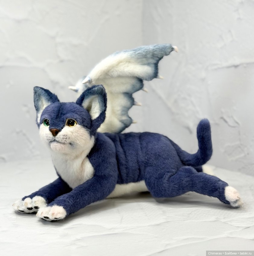 Крылатый котик — Авторские игрушки (фото 3)