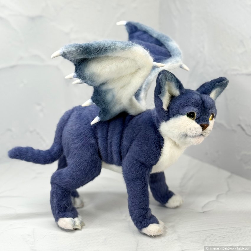 Крылатый котик — Авторские игрушки (фото 2)