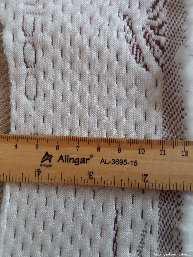 Отрезок фактурного трикотажа для кукольного рукоделия (фото 4)