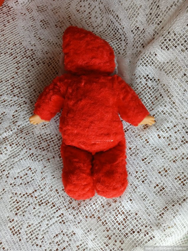 Куклкы СССР в зимнем наряде и санки (фото 6)