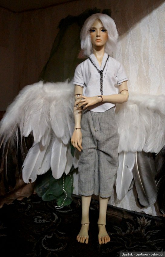Ангел шарнирная кукла — Авторские куклы