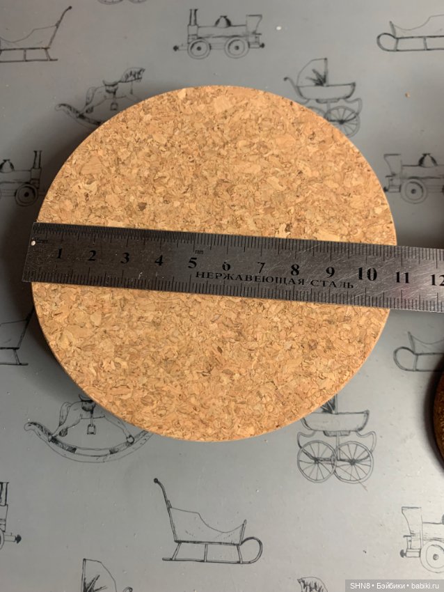 Пэйт из пробки 110 мм большой (фото 2)