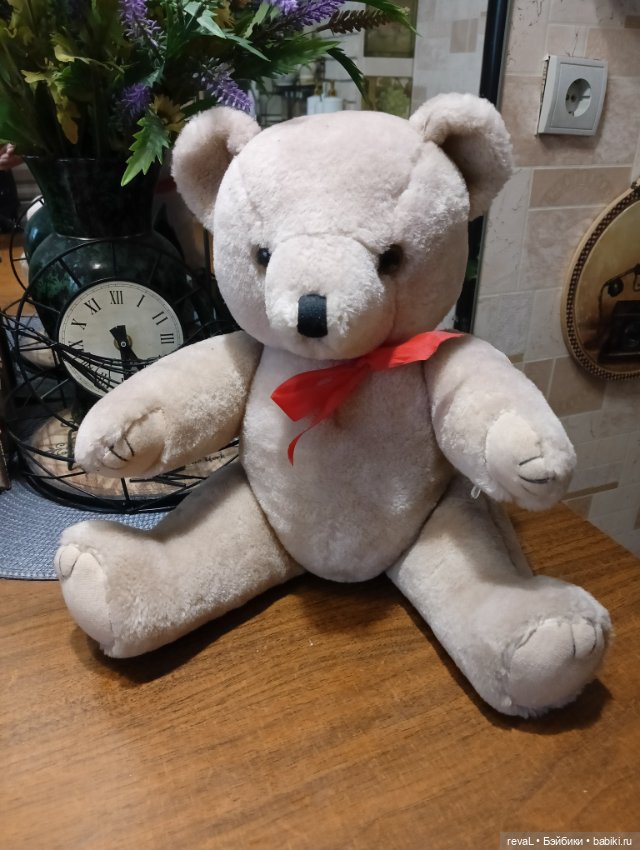 Винтажный классический медведь