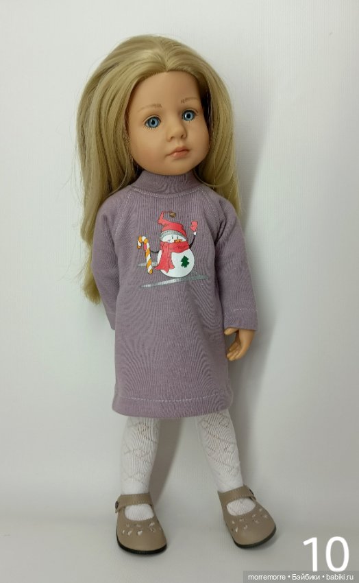 Платья трикотажные для Gotz Little Kidz и других куколок (фото 4)