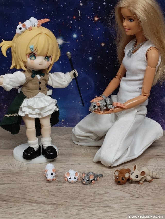 Микрозвери: мыши, крысы — Коллекционные фигурки (фото 3)