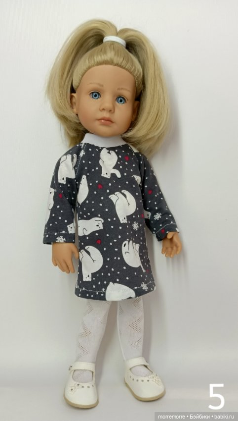 Платья трикотажные для Gotz Little Kidz и других куколок (фото 2)