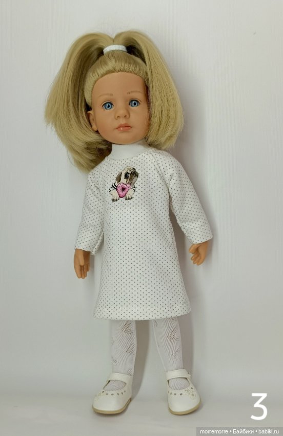 Платья трикотажные для Gotz Little Kidz и других куколок