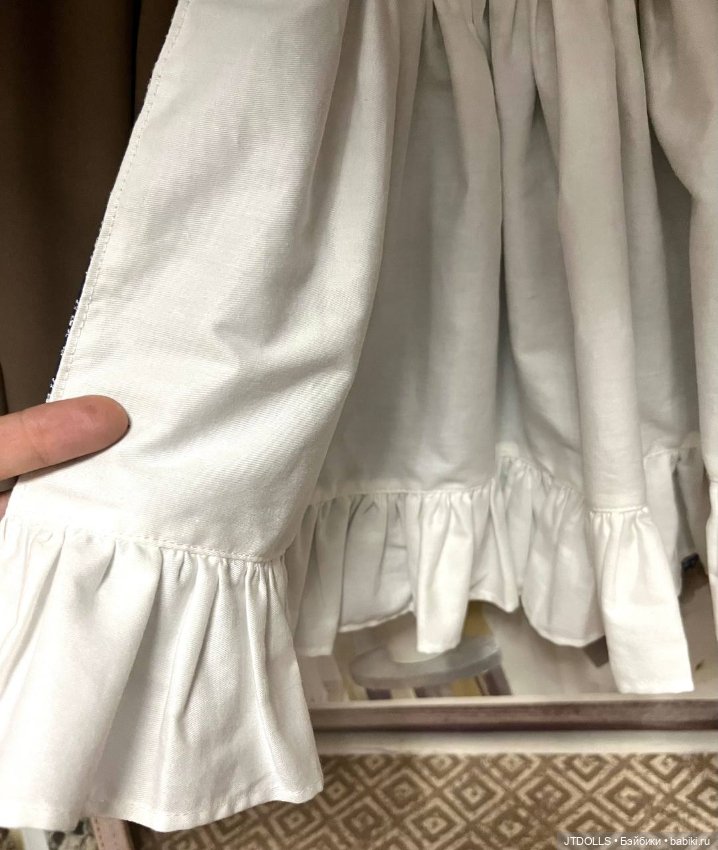 Платье для антикварной, винтажной куклы (фото 6)