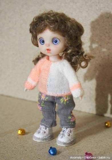 Кожанные ботиночки для баболи 15 см (фото 2)