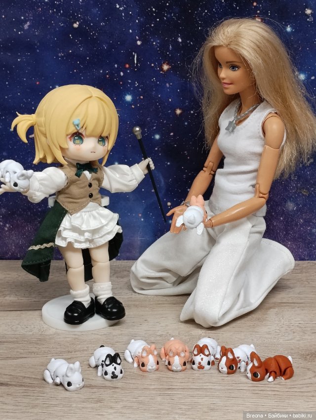 Микрозвери: кролики — Коллекционные фигурки