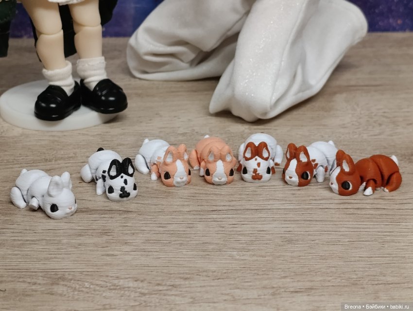 Микрозвери: кролики — Коллекционные фигурки (фото 2)