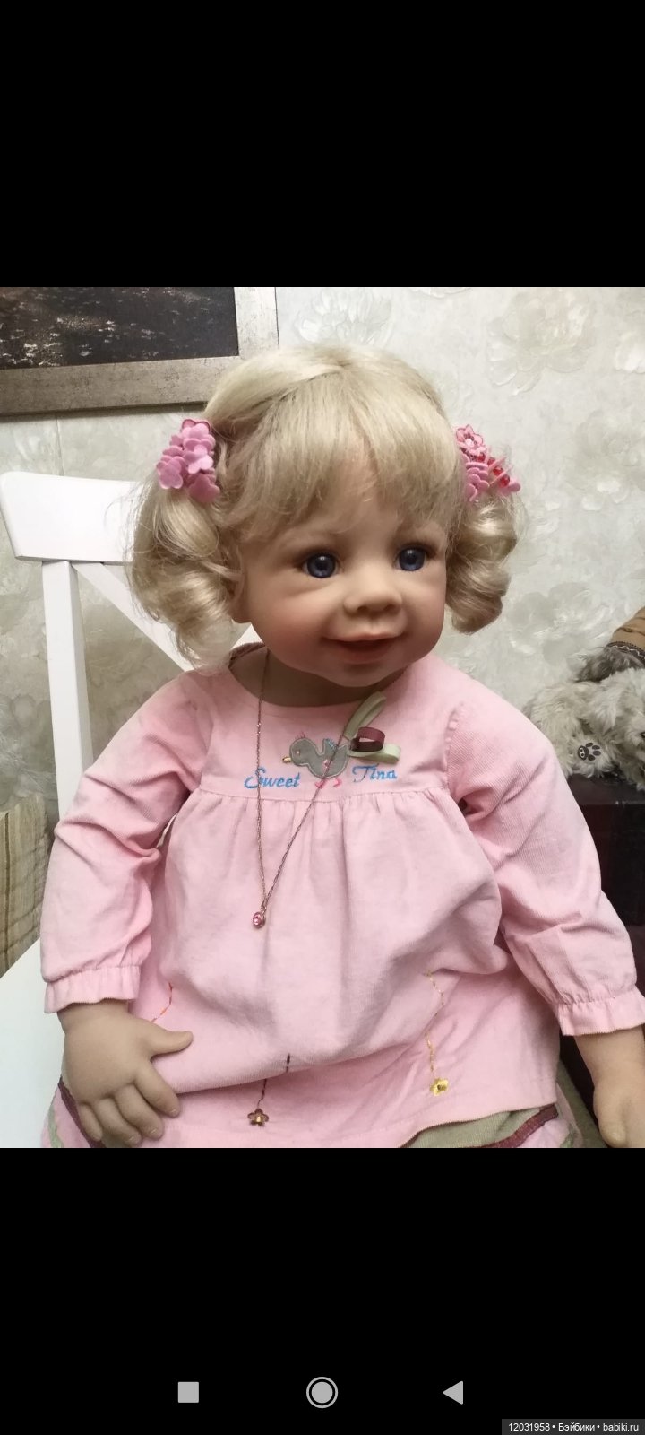 Шикарная коллекционная кукла от Моники Левениг (фото 6)