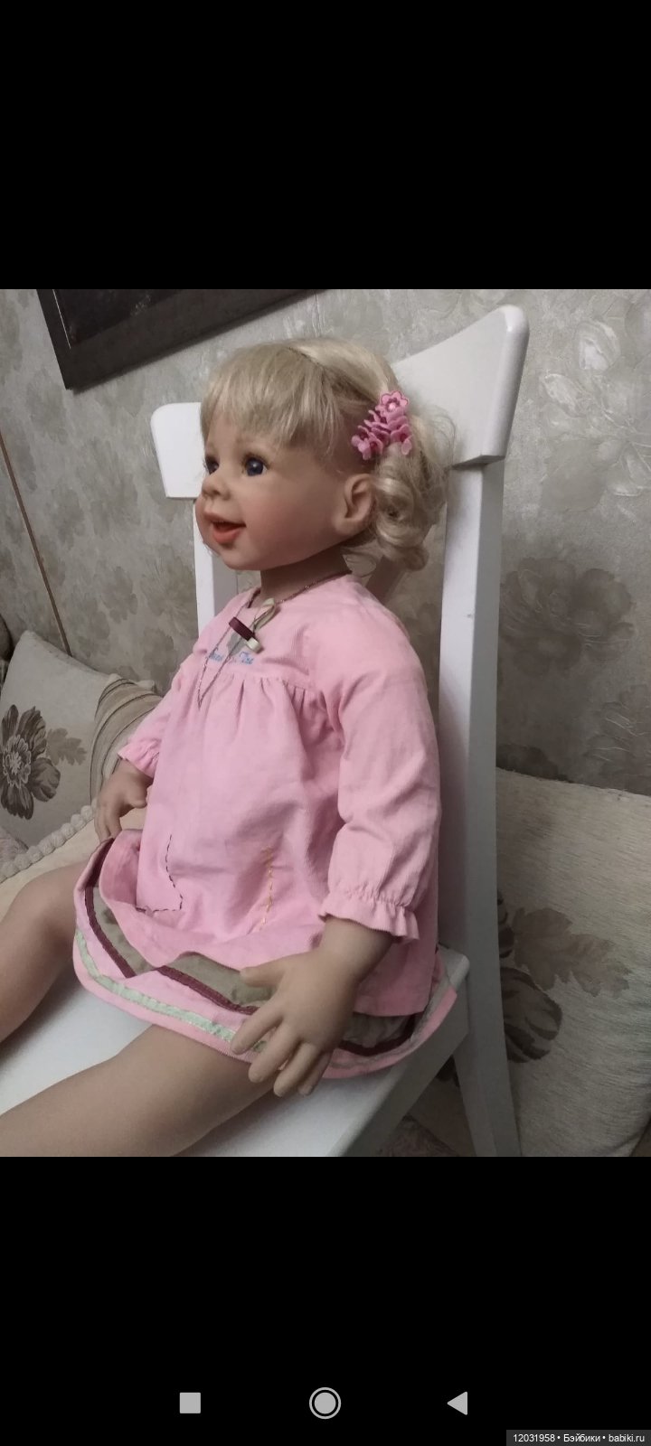 Шикарная коллекционная кукла от Моники Левениг (фото 3)