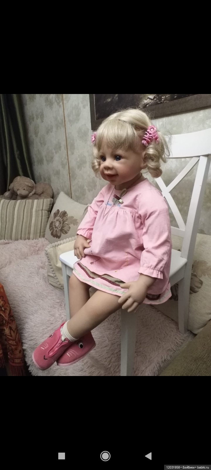 Шикарная коллекционная кукла от Моники Левениг (фото 8)