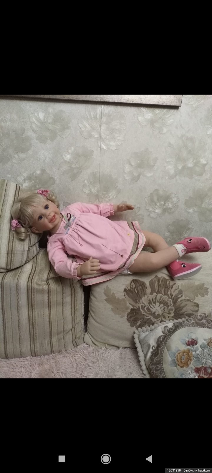 Шикарная коллекционная кукла от Моники Левениг (фото 5)