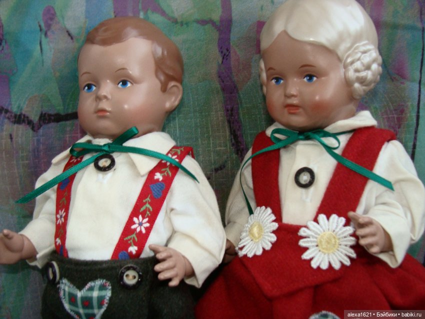 Пара кукол Schildkrot — Винтажные куклы и игрушки детства (фото 5)