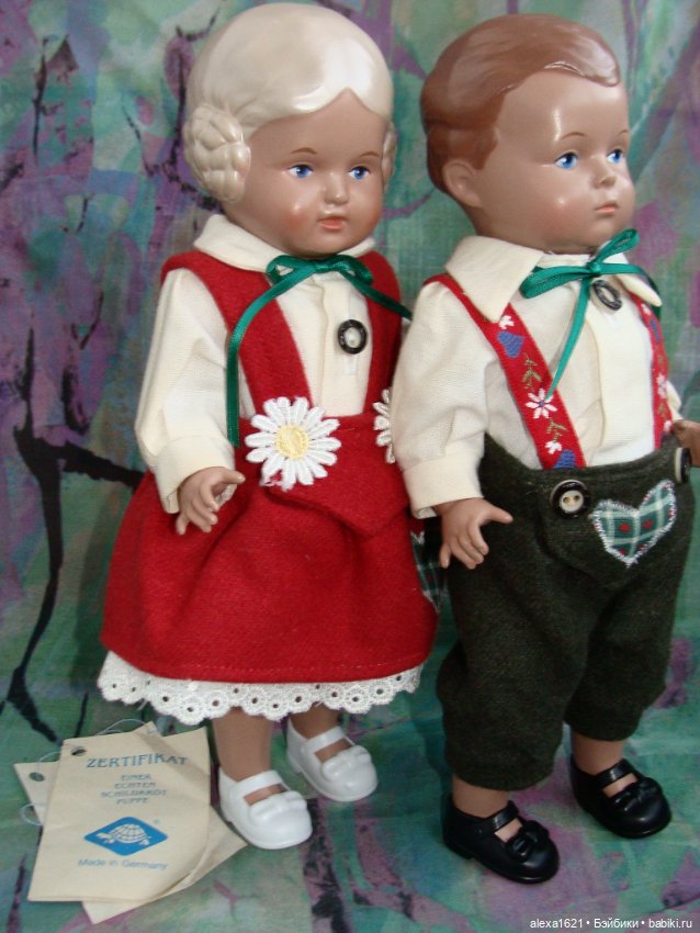 Пара кукол Schildkrot — Винтажные куклы и игрушки детства (фото 6)