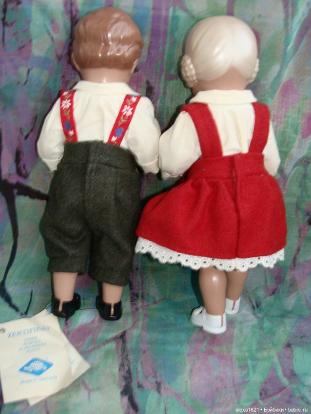 Пара кукол Schildkrot — Винтажные куклы и игрушки детства (фото 4)