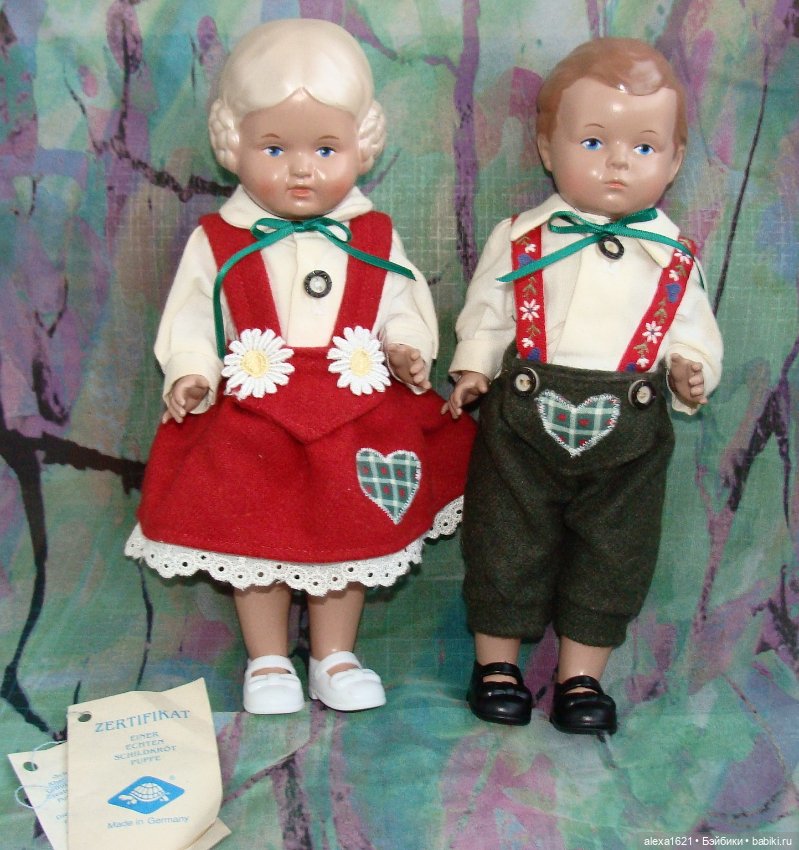 Пара кукол Schildkrot — Винтажные куклы и игрушки детства (фото 3)