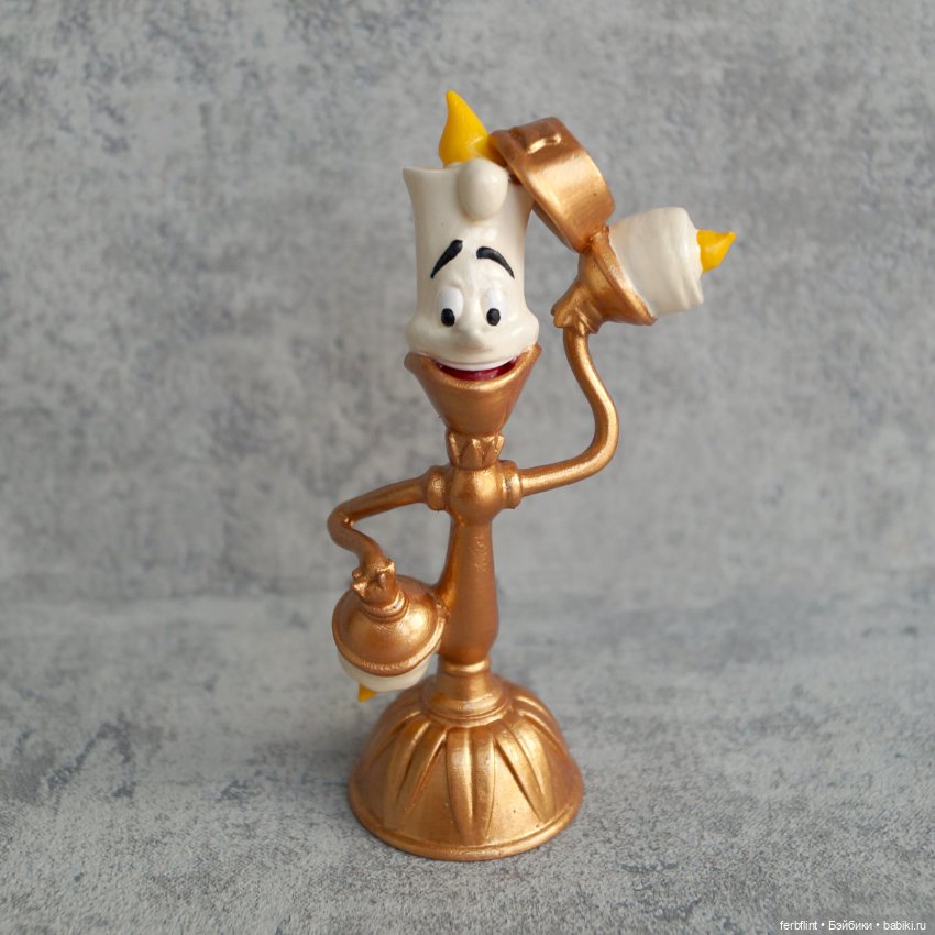 Фигурка Люмьер из м/ф "Красавица и Чудовище" (масштаб 1:6)