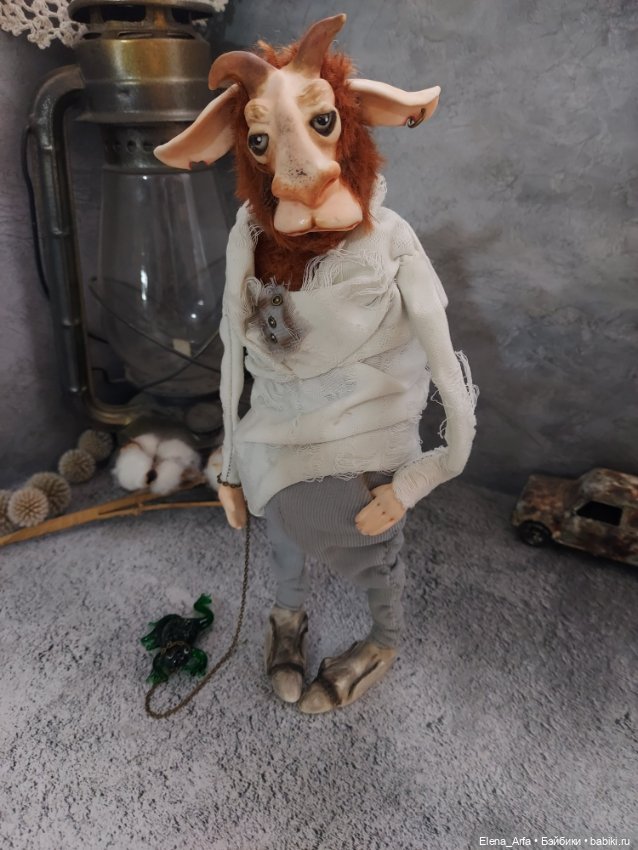 Козел — Авторские игрушки