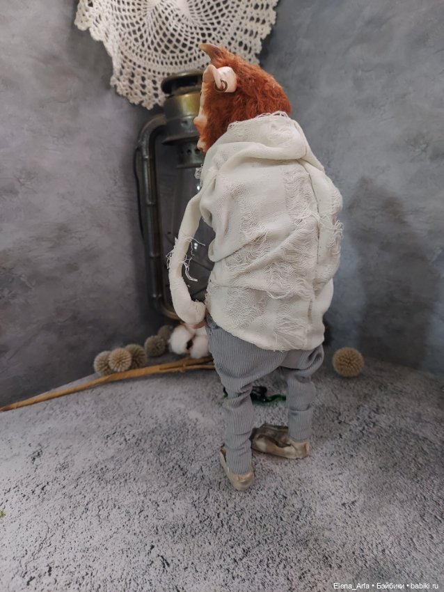 Козел — Авторские игрушки (фото 6)