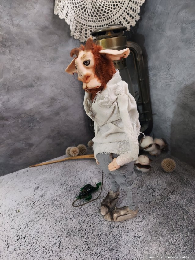 Козел — Авторские игрушки (фото 2)