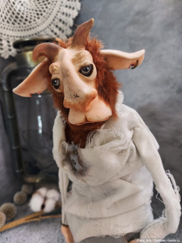 Козел — Авторские игрушки (фото 3)